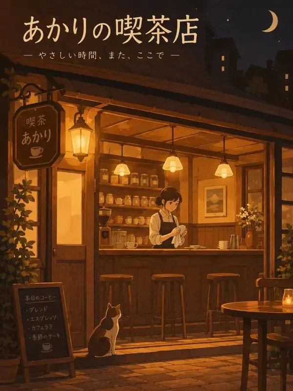 蜜月咖啡馆 - 日漫经典 - 秀秀漫画 秀秀漫画 蜜月咖啡馆 官方海报,深夜两点的营业哲学